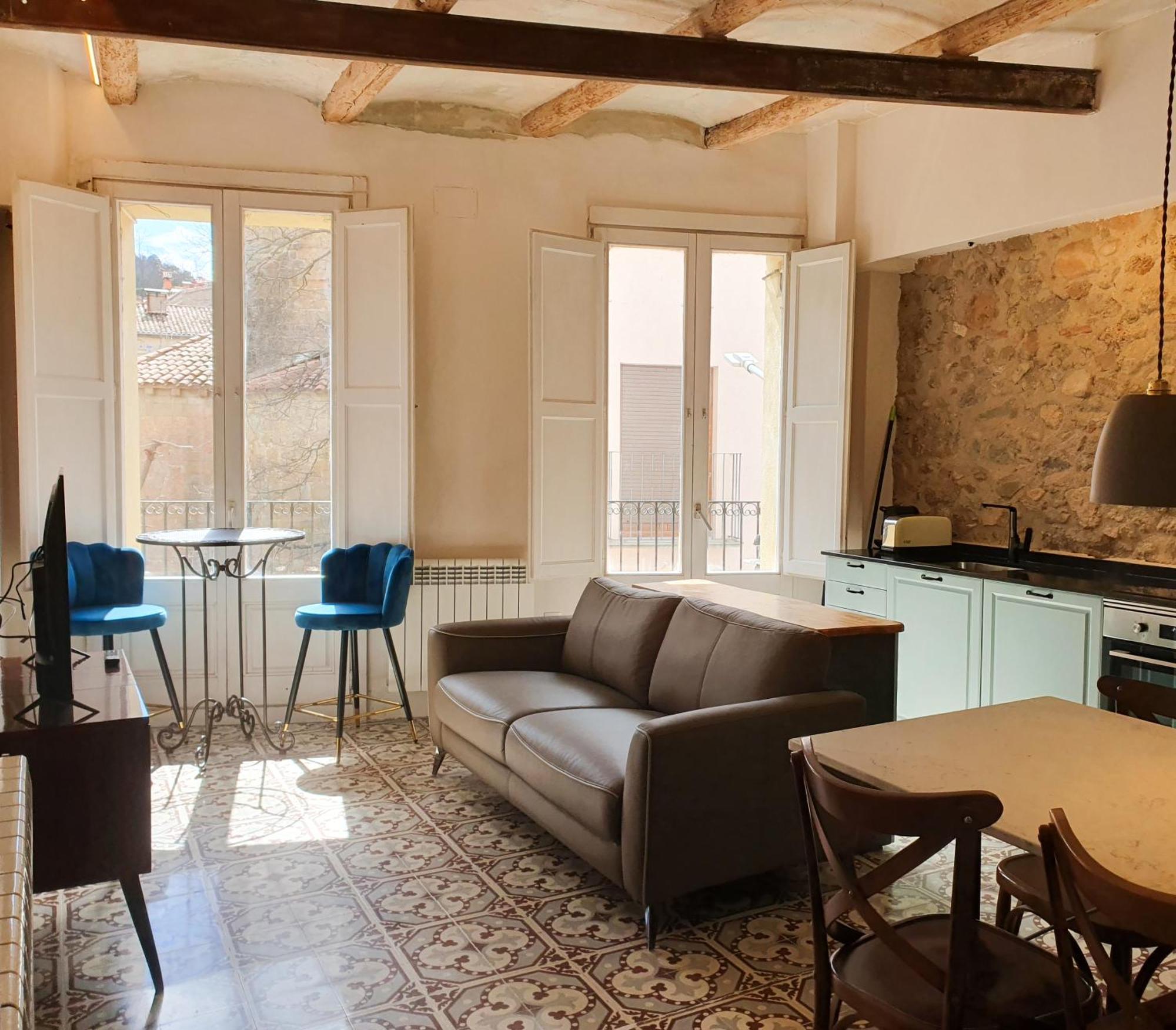 Casa Clotilde - Apartamento Elegante Y Comodo En Sant Joan De Les Abadesses Eksteriør bilde